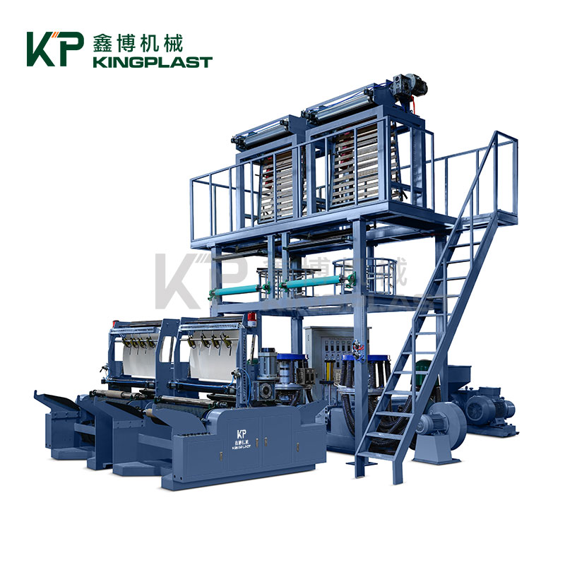 How to maintain uniform ventilation in the air ring of a single-screw double-die-head film blowing machine?